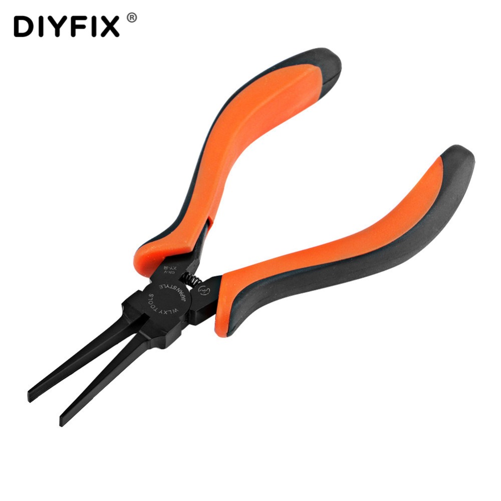 Jewelry Making Needle Nose Pliers - DIYFIX Thin Flat Needle Nose Pliers