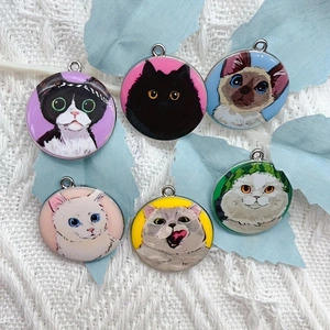 10pcs cartoon animal cat ename - огляд і ціна Jewelry Making Party