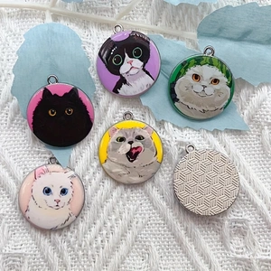 10pcs cartoon animal cat ename - огляд і ціна Jewelry Making Party