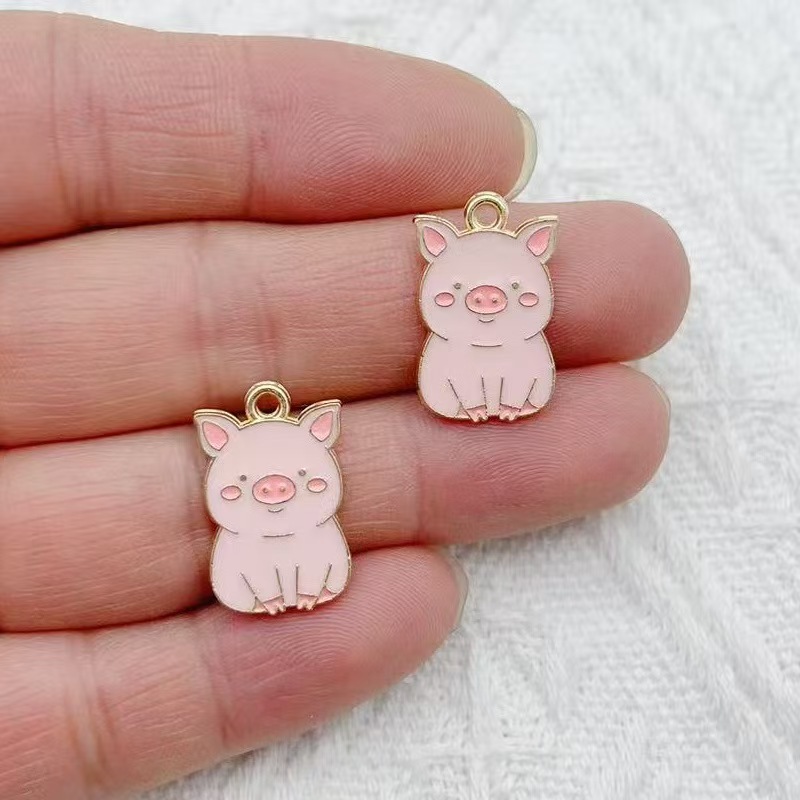 10pcs Cartoon Penguin Panda DI - огляд і ціна Jewelry Making Party