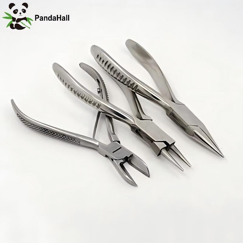 PandaHall 3pcs/set Carbon Stee - огляд і ціна Jewelry Making Needle Nose Pliers