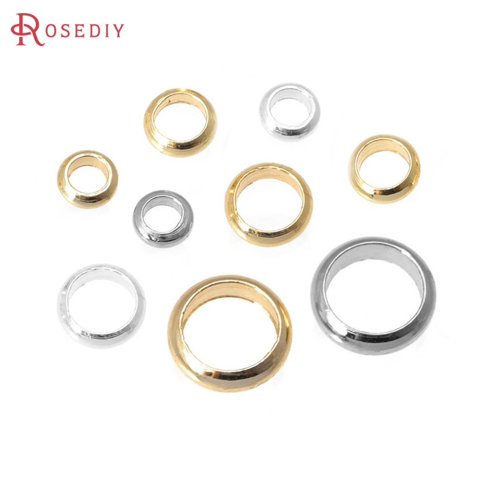 3MM 3.5MM 4MM 5MM 6MM 18K Gold - огляд і ціна Jewelry Making Closed Jump Rings