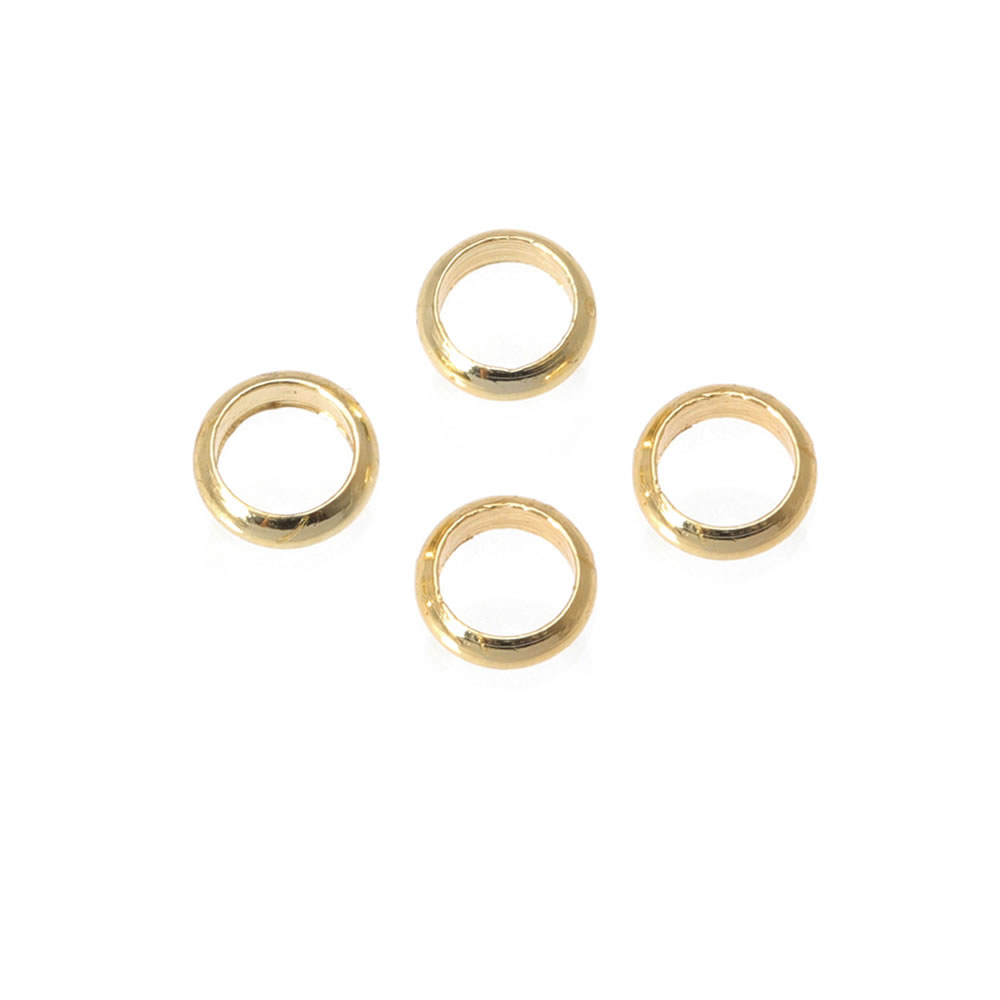 3MM 3.5MM 4MM 5MM 6MM 18K Gold - огляд і ціна Jewelry Making Closed Jump Rings