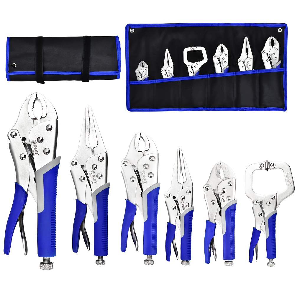Tools Set 6pcs Locking Pliers  - огляд і ціна Jewelry Making Needle Nose Pliers