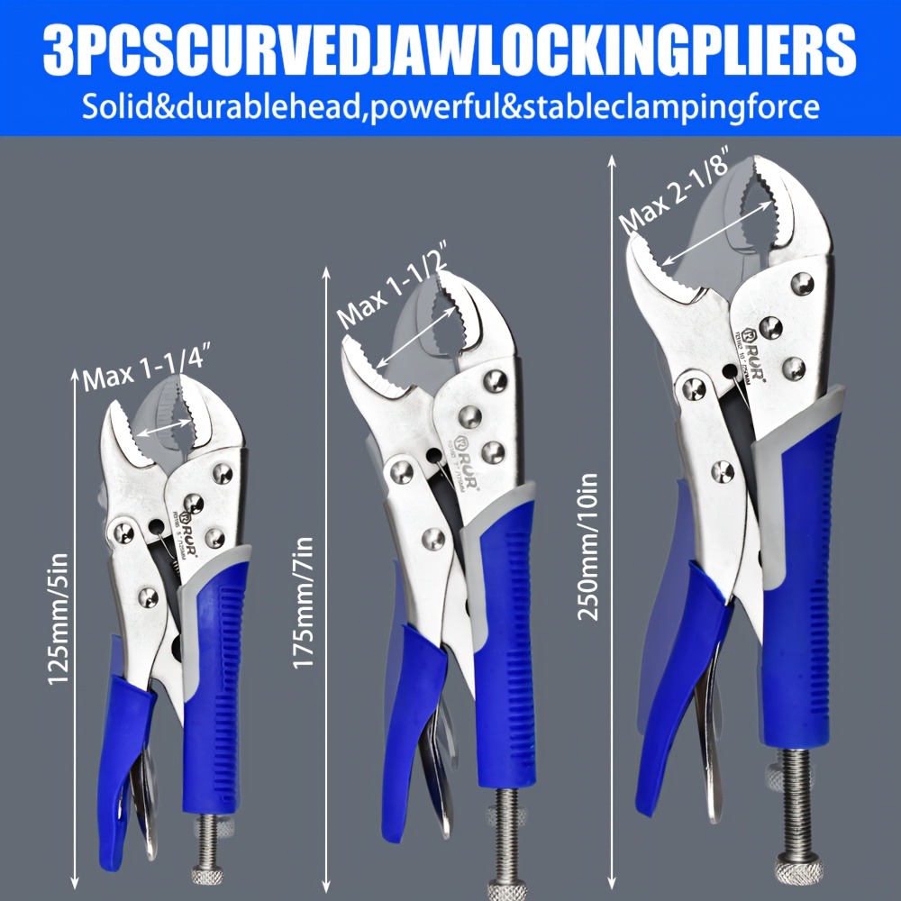 Tools Set 6pcs Locking Pliers  - огляд і ціна Jewelry Making Needle Nose Pliers