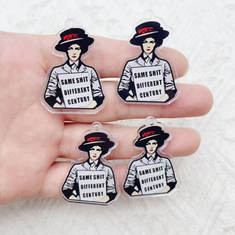 10pcs Acrylic Runner English P - огляд і ціна Jewelry Making Party