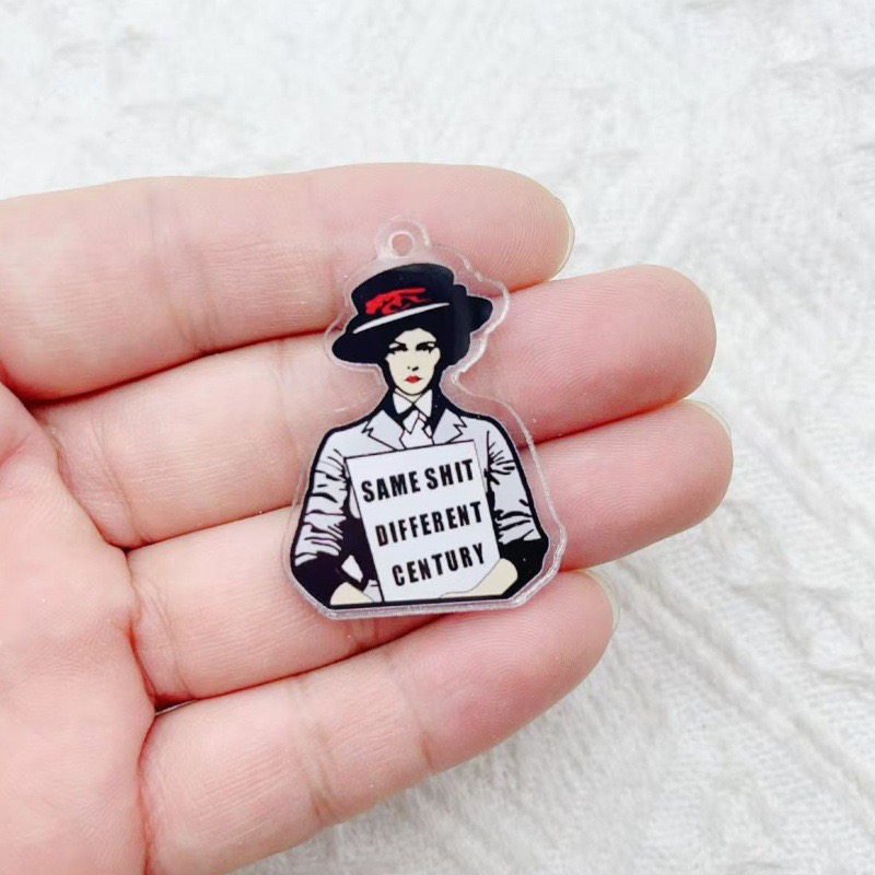 10pcs Acrylic Runner English P - огляд і ціна Jewelry Making Party