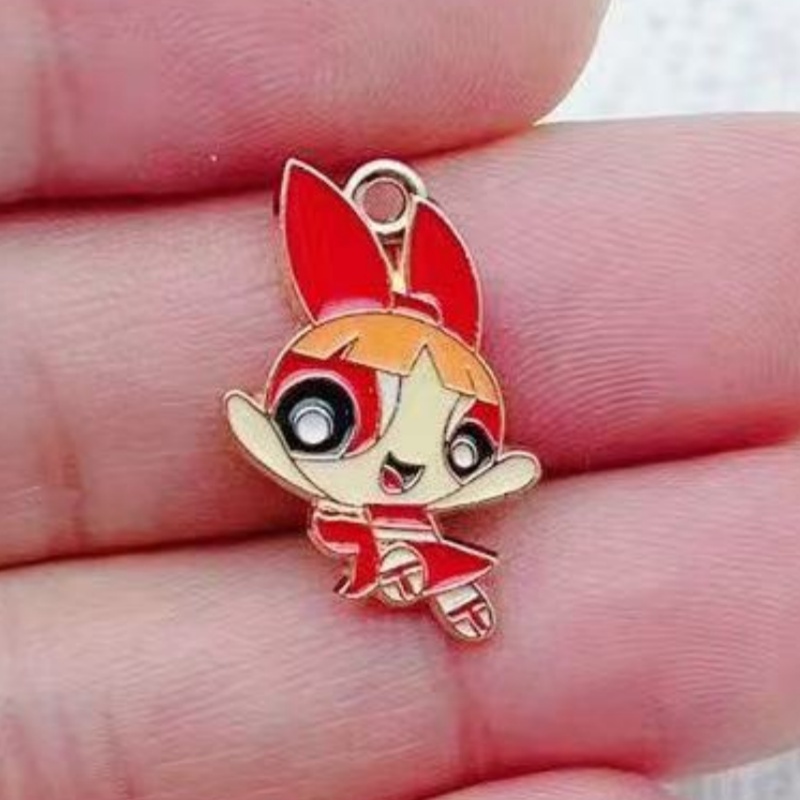 10pcs Alloy Oil-Dripping Carto - огляд і ціна Jewelry Making Party