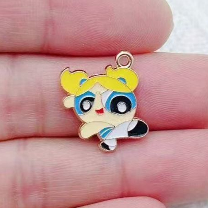 10pcs Alloy Oil-Dripping Carto - огляд і ціна Jewelry Making Party
