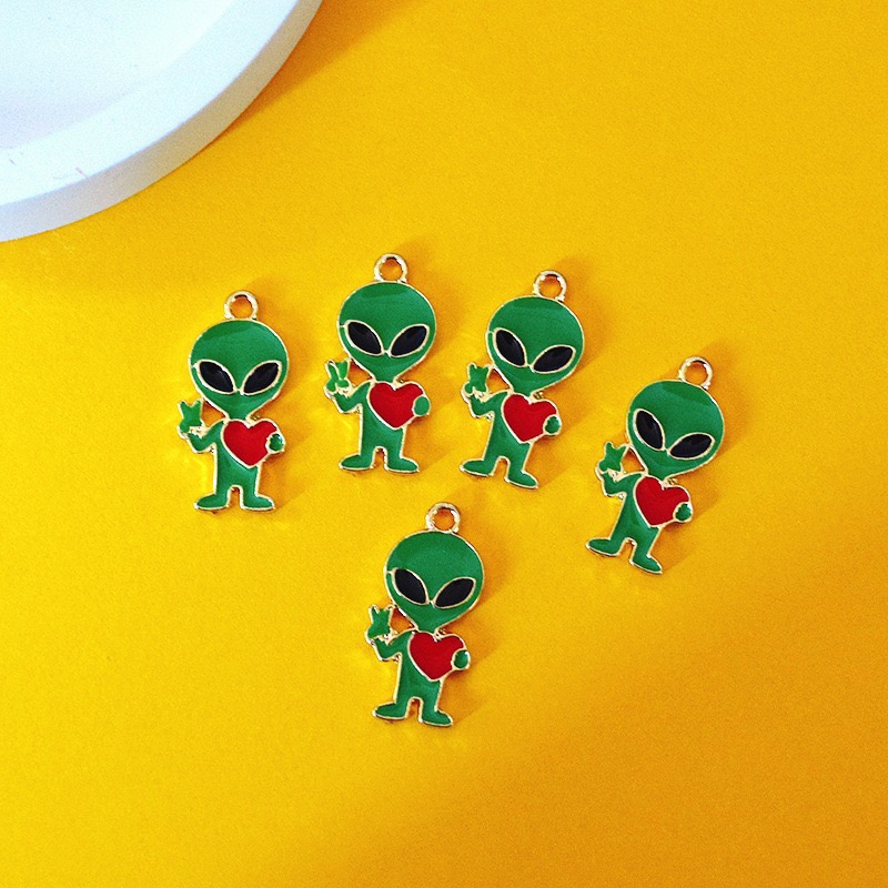10pcs Simple Alien Alloy Drip  - огляд і ціна Jewelry Making Party