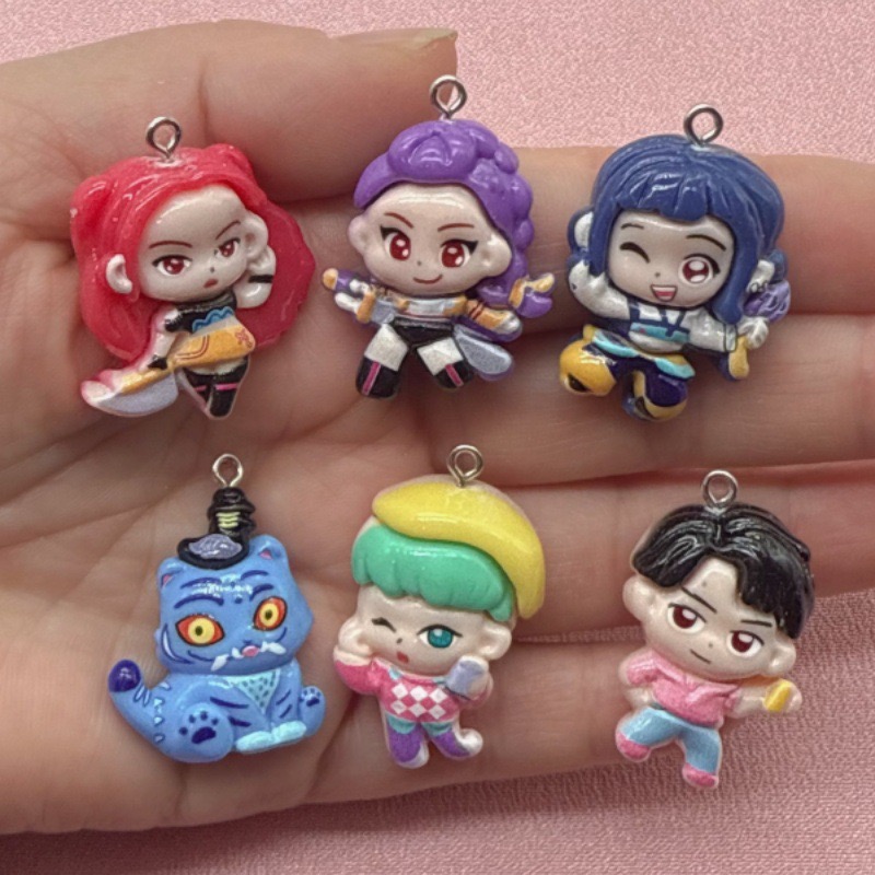 10pcs resin cartoon pendant, D - огляд і ціна Jewelry Making Party