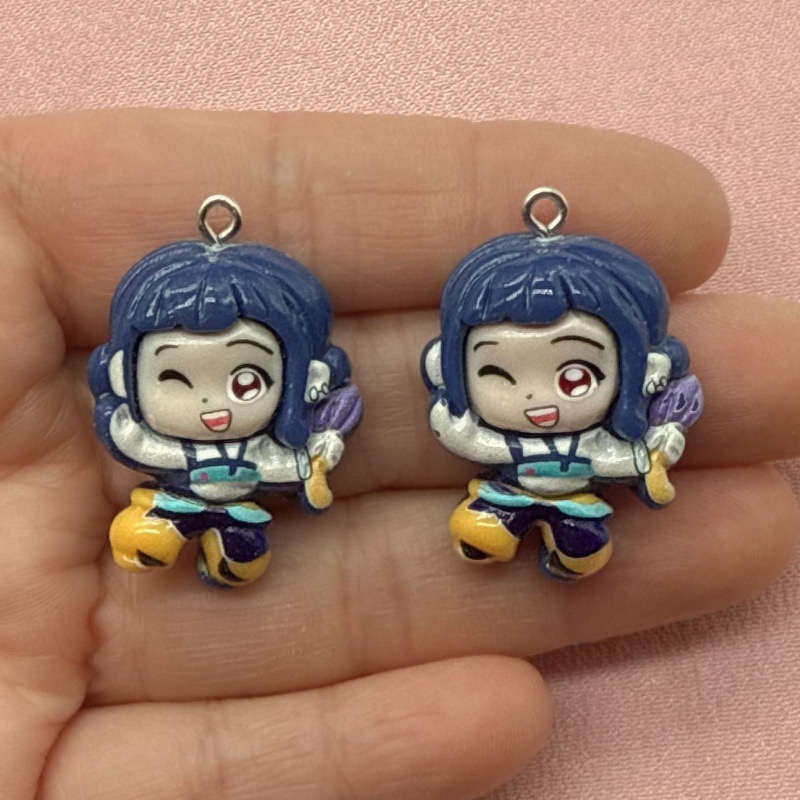 10pcs resin cartoon pendant, D - огляд і ціна Jewelry Making Party