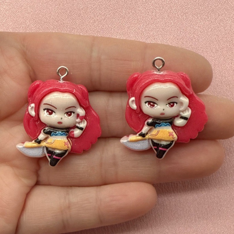 10pcs resin cartoon pendant, D - огляд і ціна Jewelry Making Party
