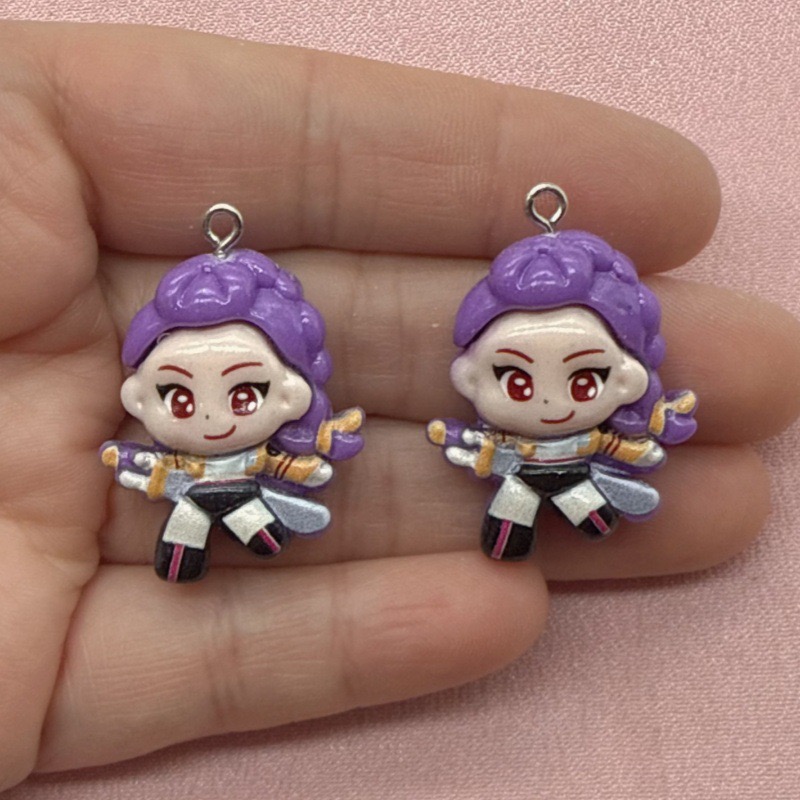 10pcs resin cartoon pendant, D - огляд і ціна Jewelry Making Party