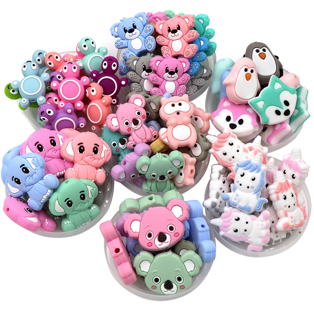 Cute-idea 10Pcs Mini Baby Sili - огляд і ціна Jewelry Making Ideas With Beads