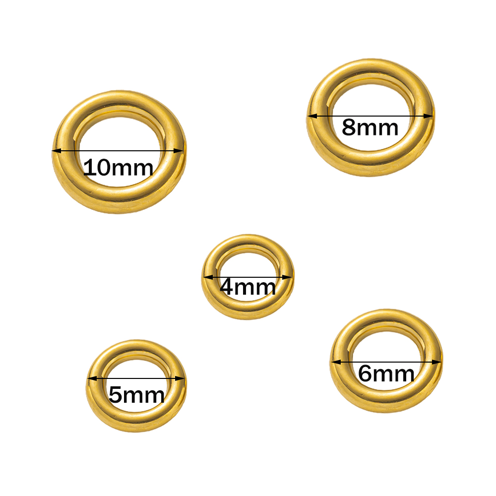 20pcs Stainless Steel Soldered - огляд і ціна Jewelry Making Closed Jump Rings