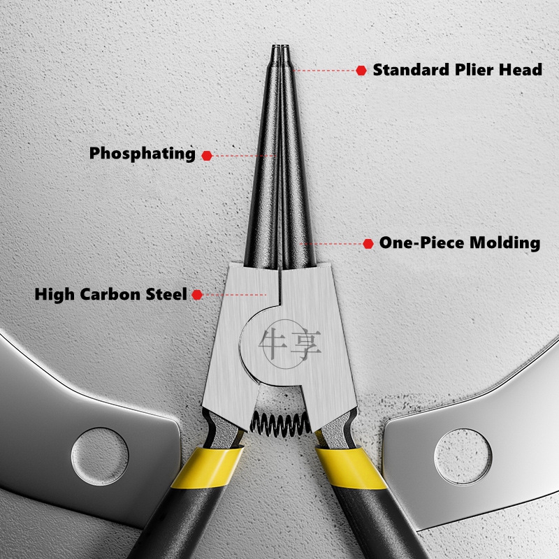 6/7 inch 4pcs/set Circlip Plie - огляд і ціна Jewelry Making Needle Nose Pliers