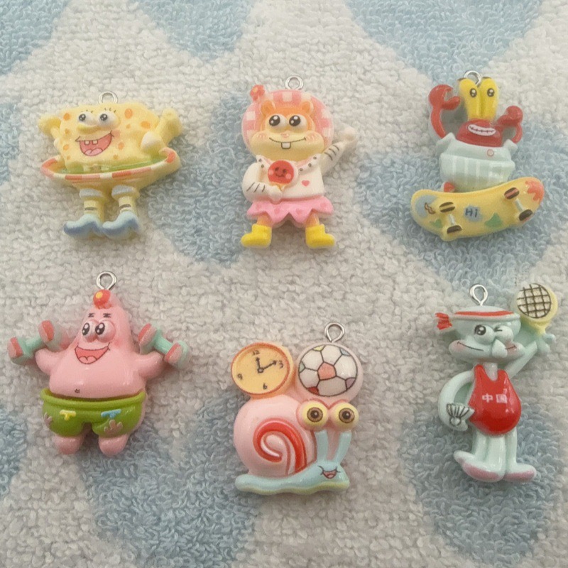 10pcs cartoon resin pendant, D - огляд і ціна Jewelry Making Party