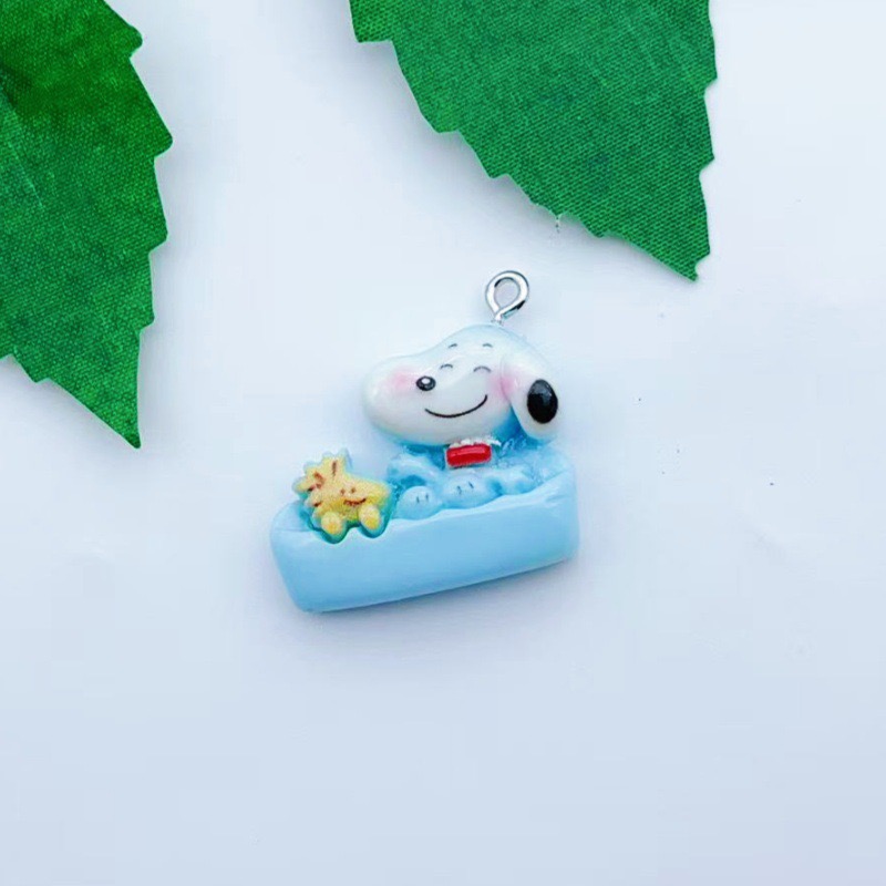 12pcs resin cartoon dog pendan - огляд і ціна Jewelry Making Party