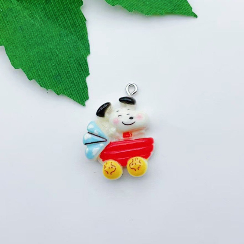 12pcs resin cartoon dog pendan - огляд і ціна Jewelry Making Party
