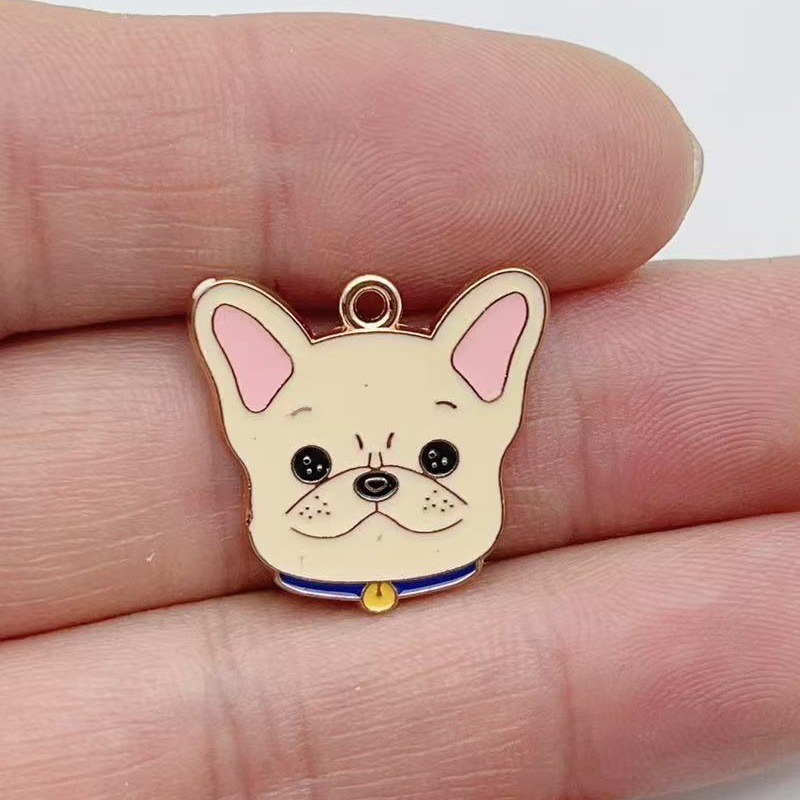 12pcs cartoon pet spotted dog  - огляд і ціна Jewelry Making Party