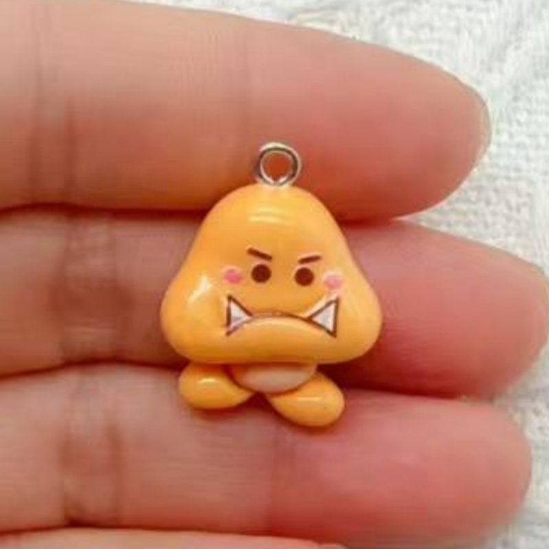10pcs resin cartoon pendant, D - огляд і ціна Jewelry Making Party