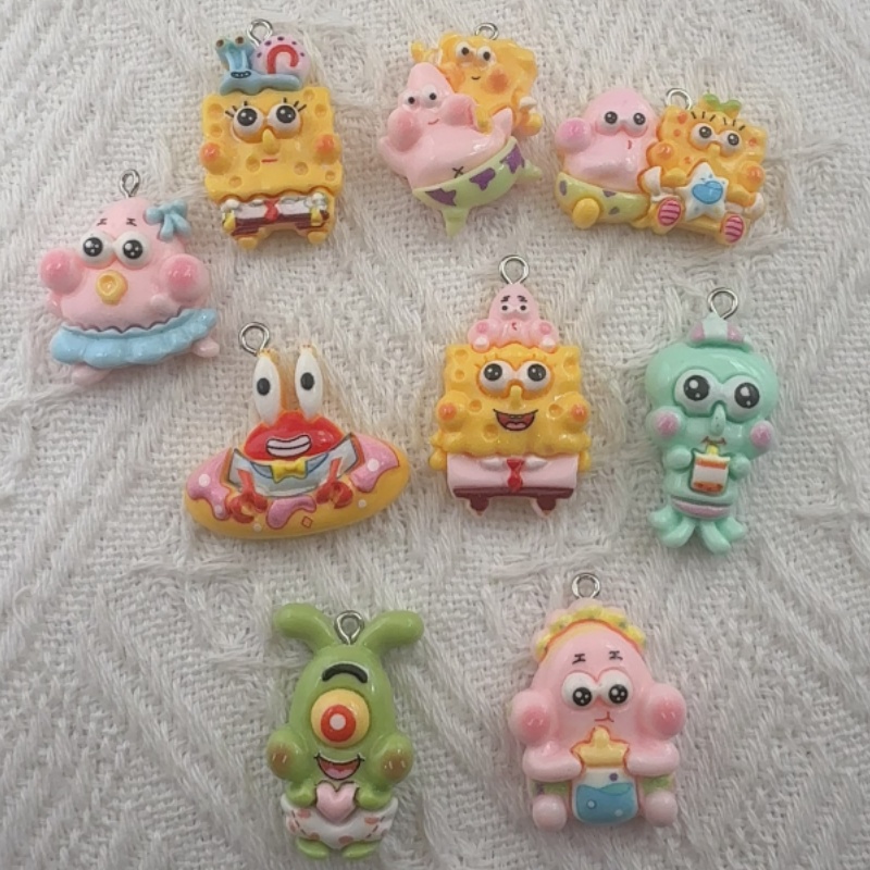 10pcs cartoon resin pendant, D - огляд і ціна Jewelry Making Party