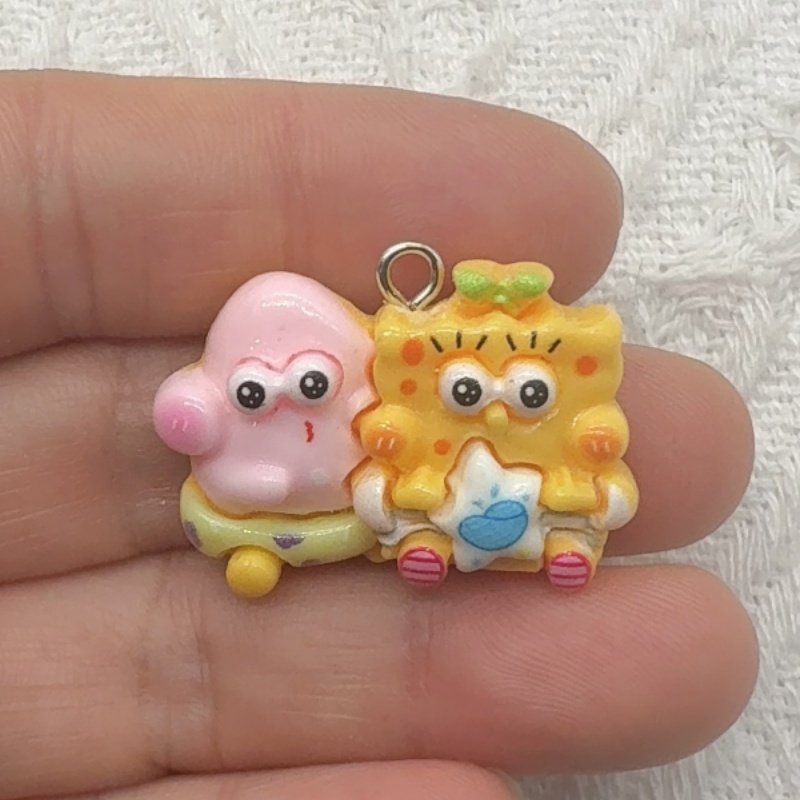 10pcs cartoon resin pendant, D - огляд і ціна Jewelry Making Party